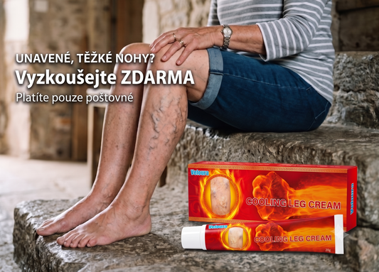 CZ - Veloura Chladivý krém na nohy