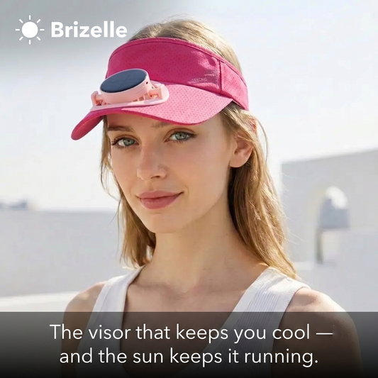 Brizelle — Solar-Assisted Breeze Visor